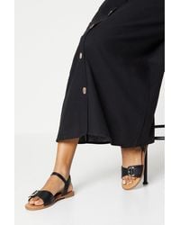 Dorothy Perkins - Good For The Sole: Mika Comfort Buckle Detail Flat Sandals - Lyst