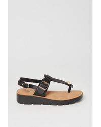 Dorothy Perkins - Good For The Sole: Wide Fit Marista Cross Strap Sandals - Lyst