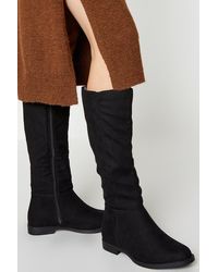 Dorothy Perkins - Wide Fit Karla Flat Knee High Boots - Lyst