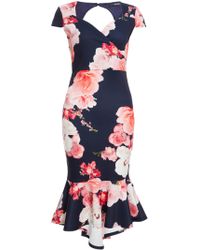 quiz midi dress