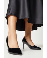 Dorothy Perkins - Faith: Catrin Patent High Heel Pointed Court Shoes - Lyst