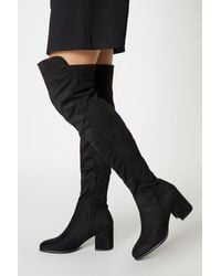 Dorothy Perkins - Kelly Stretch Over The Knee Boots - Lyst