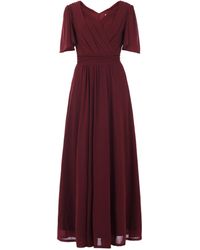 jolie moi burgundy dress