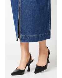 Dorothy Perkins - Bindy Pointed Slingback Court Shoes - Lyst