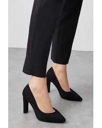 Dorothy Perkins - Wide Fit Delma Slim Heel Court Shoes - Lyst