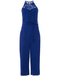 quiz blue jumpsuit
