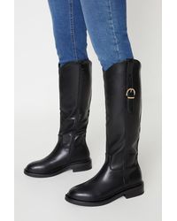 Dorothy Perkins - Kampus Knee High Riding Boots - Lyst
