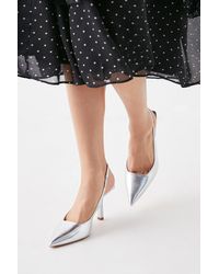 Dorothy Perkins - Faith: Cosmic Sling Back Court Shoes - Lyst