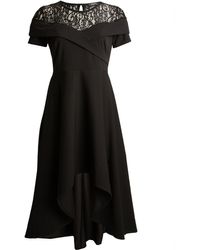 feverfish navy bardot dress