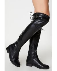 Dorothy Perkins - Kelly Flat Over The Knee Boots - Lyst