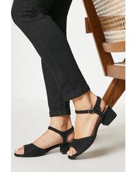 Dorothy Perkins - Good For The Sole: Edith Low Block Heeled Sandals - Lyst