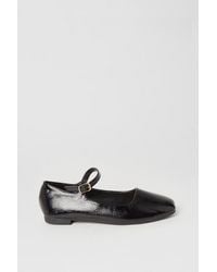 Dorothy Perkins - Paxton Square Toe Mary Jane Flat Ballet Pumps - Lyst