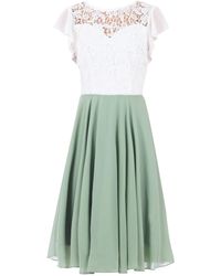 jolie moi green dress