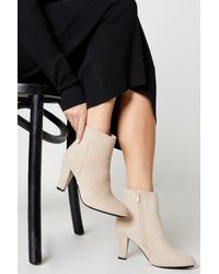 Dorothy Perkins - Amy Mid Block Heel Ankle Boots - Lyst