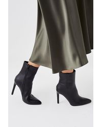 Dorothy Perkins - Faith: Madison Pointed Stiletto Ankle Boots - Lyst