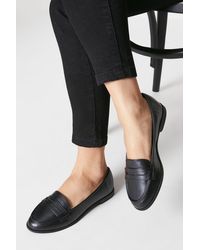 Dorothy Perkins - Wide Fit Lara Penny Loafers - Lyst