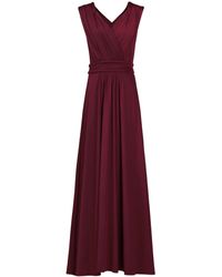 jolie moi burgundy dress