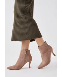 Dorothy Perkins - Principles: Ophelia Pointed Medium Heel Ankle Boots - Lyst