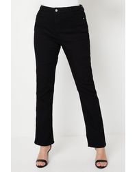 Dorothy Perkins - Curve Comfort Stretch Bootcut Jeans - Lyst