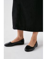 Dorothy Perkins - Pollie Wide Fit Round Toe Ballet Flats - Lyst