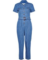 dorothy perkins denim boiler suit