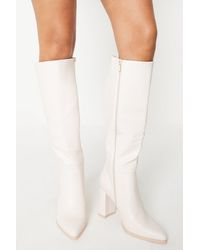 Dorothy Perkins - Wide Fit Kimmy Heeled Knee High Boots - Lyst