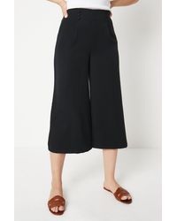 Dorothy Perkins - Button Front Culotte Trouser - Lyst