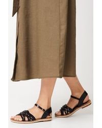 Dorothy Perkins - Good For The Sole: Montego Multi Strap Espadrille Detail Flat Sandals - Lyst