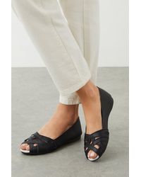 Dorothy Perkins - Good For The Sole: Leather Layla Woven Pumps - Lyst