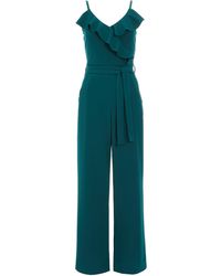 quiz jumpsuit green