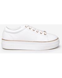 dorothy perkins white trainers