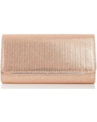 quiz rose gold bag