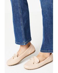 Dorothy Perkins - Good For The Sole: Nancy Comfort Bow Detail Moccasin Driving Shoe - Lyst