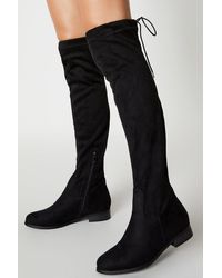 Dorothy Perkins - Kelly Flat Over The Knee Boots - Lyst