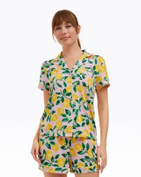 Draper James - Sara Pajama Set In Pink Lemon Blossom - Lyst
