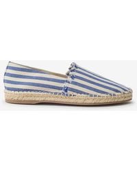 Draper James - Awning Stripe Espadrille - Lyst