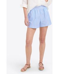Draper James - Relaxed Pull On Short In Crisp Cotton - Lyst