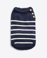 Draper James - Dog Sweater In Navy Mariner Stripe - Lyst