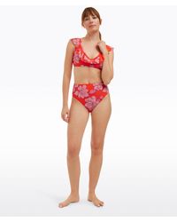 Draper James - Red Magnolia High Waist Bottom - Lyst