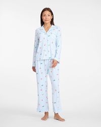 Draper James - Linda Long-sleeve Pajama Set In Winter Wonderland - Lyst