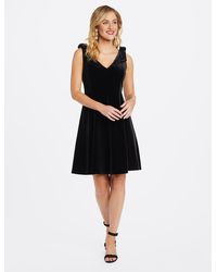 draper james sailor bow sweater dress