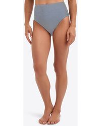 Draper James - Seersucker High Waist Bottom - Lyst