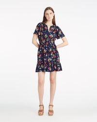 Draper James - Wilson Mini Dress In Cherry Blossom - Lyst