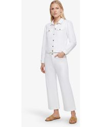 Draper James - White Denim Jacket - Lyst