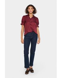 Saint Tropez - Overhemd Met Lang Mouwen Veenisz Overhemd Met Lang Mouwen Regular Fit - Lyst