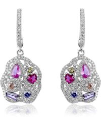 Orphelia - 'Marosetti' 925 Sterling Drop Earrings - Lyst
