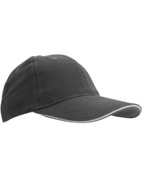 Sol's - Büffel 6 Panel Baseballmütze (Dunkelgrau/Hellgrau) - Lyst