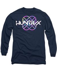 K-Pop Demon Hunters - Adult Huntr/X Pastel Logo Long-Sleeved T-Shirt - Lyst