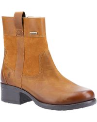 Hush Puppies - Saskia Leather Boots - Lyst