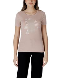 Emporio Armani - Ea7 Katoenen T-Shirt - Lyst